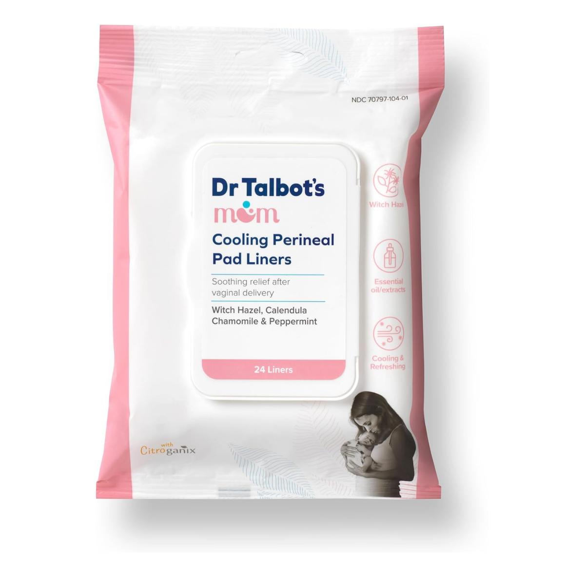 Dr. Talbot's Postpartum Perineal Liners, Cooling Relief, Maternity Care