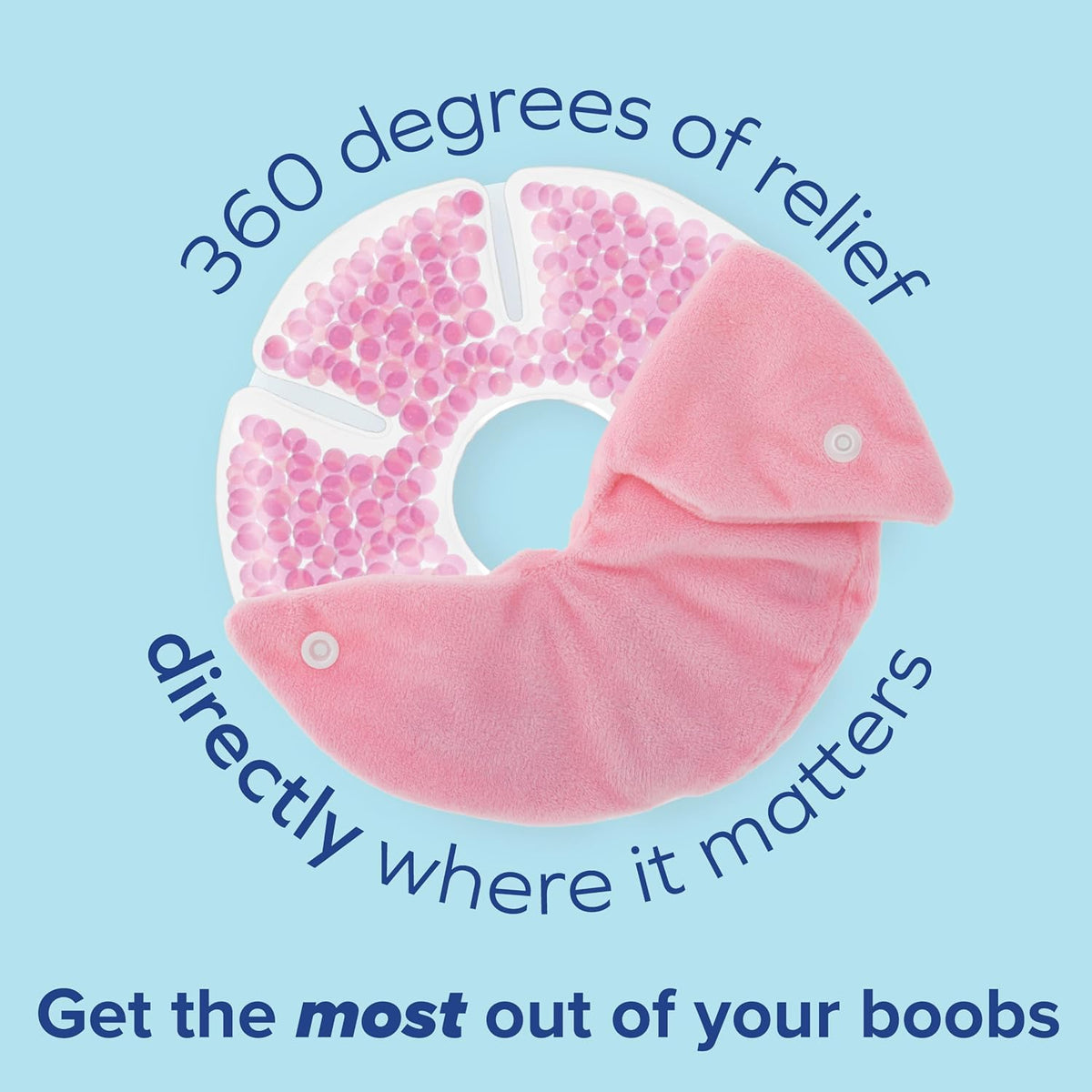 Dr. Talbot's Hot & Cold Breast Pads - Reusable Nursing Therapy Pads