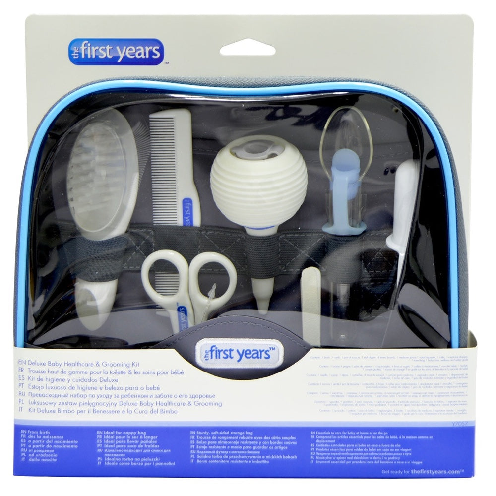 The First Years Deluxe Baby Healthcare and Grooming Kit.