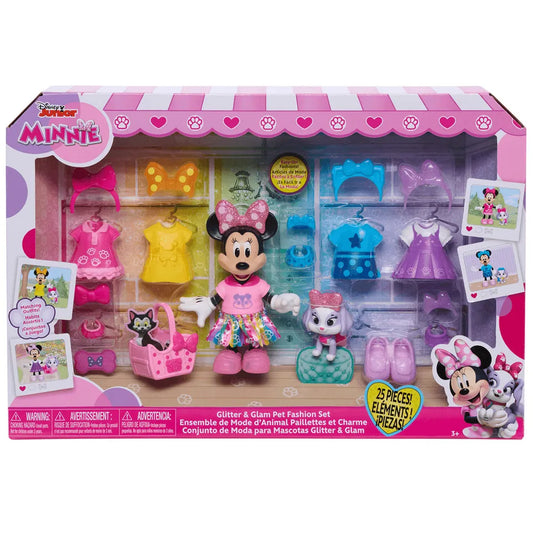 Disney Minnie Mouse - Glitter & Glam Pet Fashion Set
