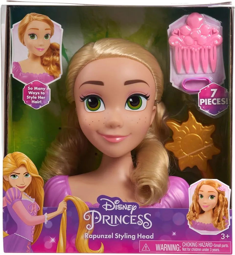 Disney Princess - Rapunzel Styling Head Kit - 7-Piece Set
