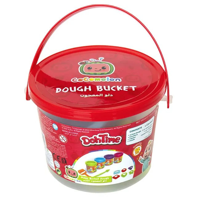 DohTime Cocomelon Mega Dough Bucket with Tools