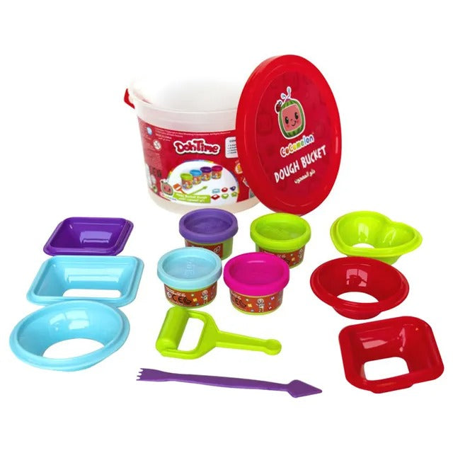 DohTime Cocomelon Mega Dough Bucket with Tools