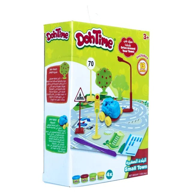 DohTime Mini Small Town Play Dough Set