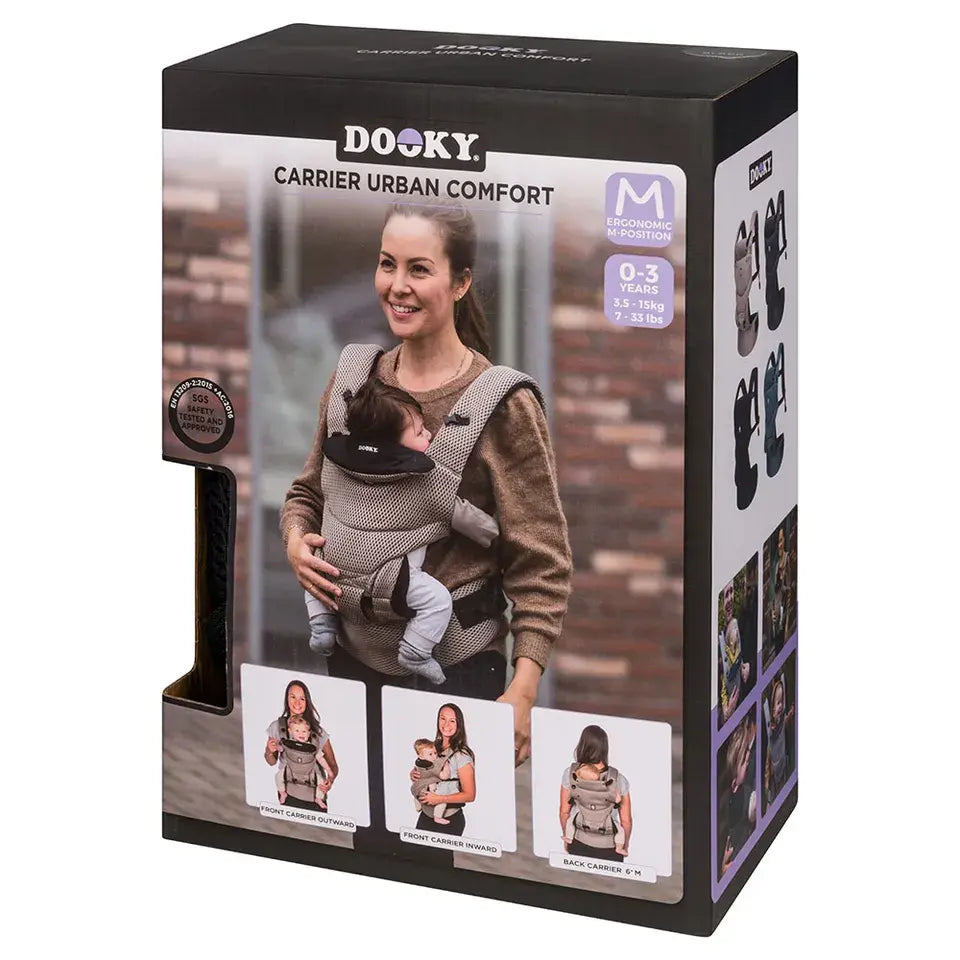 Dooky - Urban Comfort Baby Carrier - Grey Sapphire