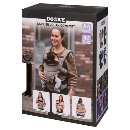 Dooky - Urban Comfort Baby Carrier - Grey Sapphire