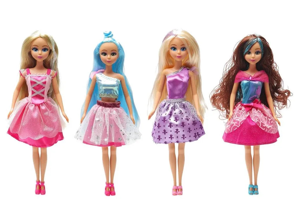 Dreameez Princess Dolls 4 Assorted Colors