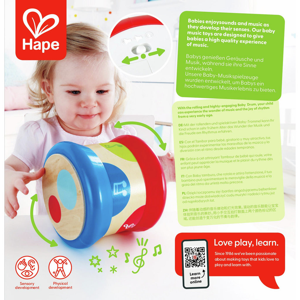 Hape Baby Drum