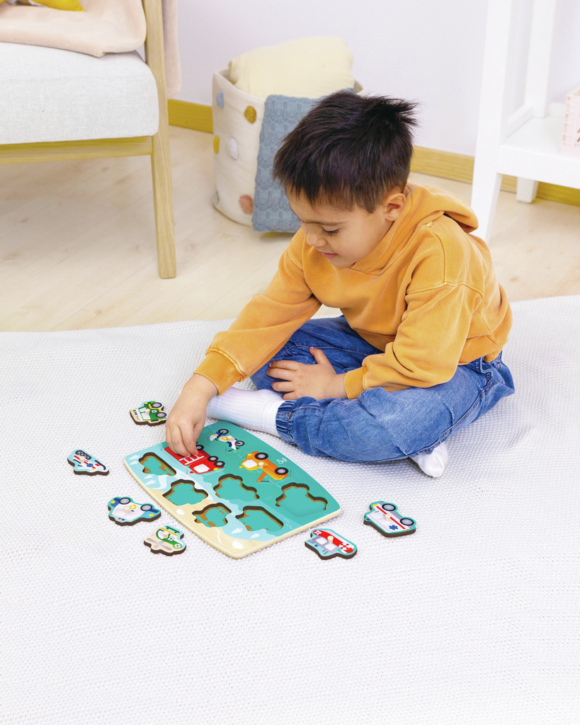 Hape Emergency Peg Puzzle