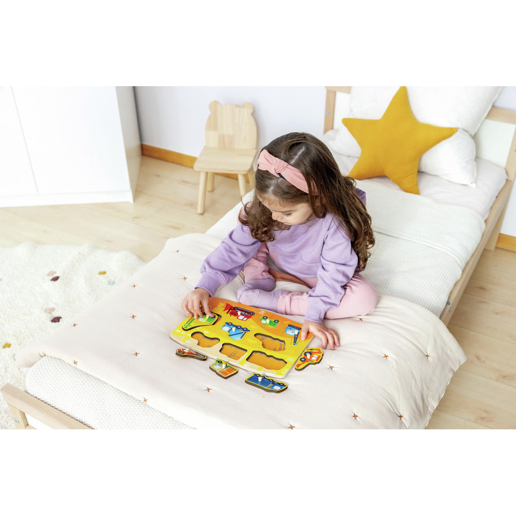 Hape Wooden Peg Puzzle