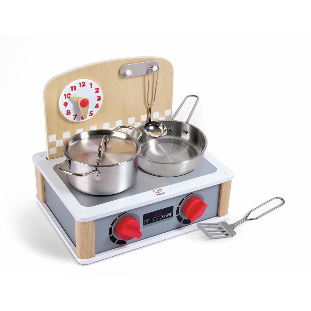 Hape 2 In 1 Kitchen & Grill Set