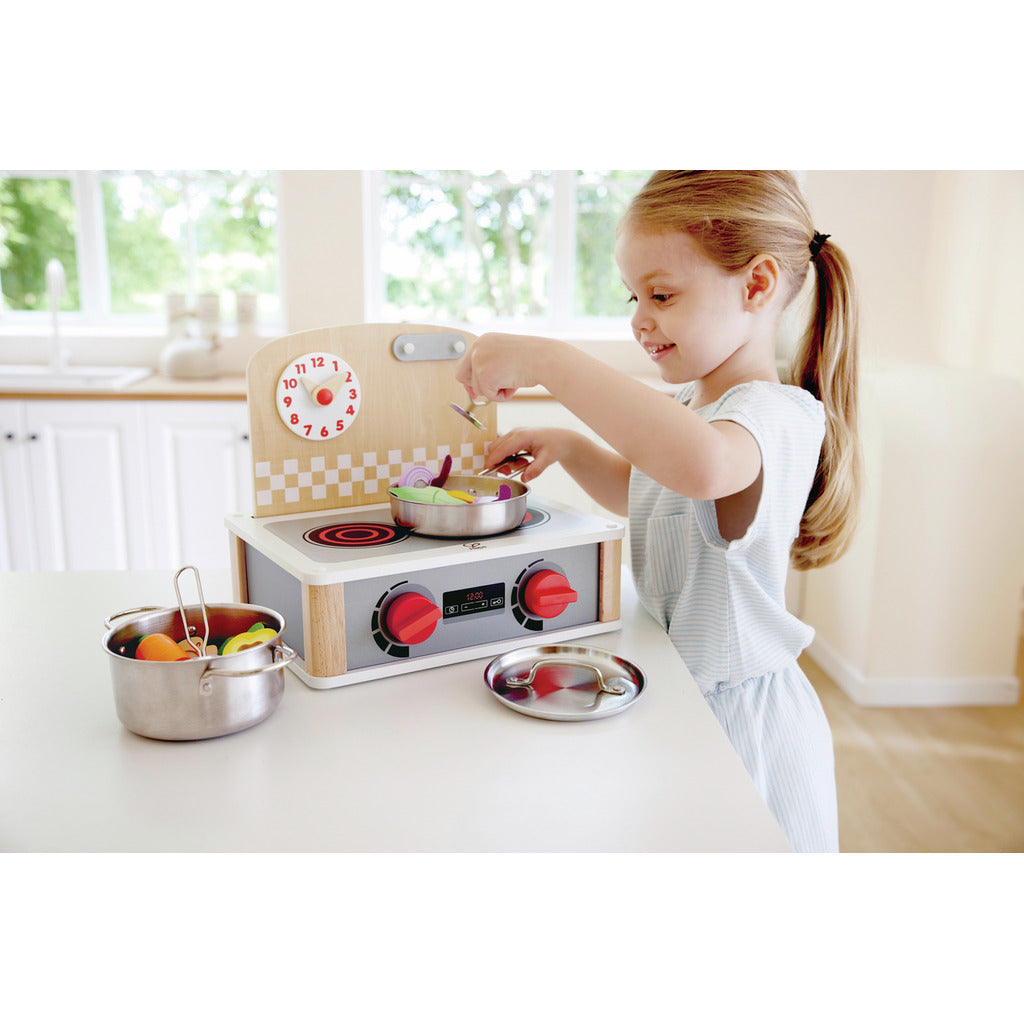Hape 2 In 1 Kitchen & Grill Set