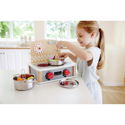 Hape 2 In 1 Kitchen & Grill Set