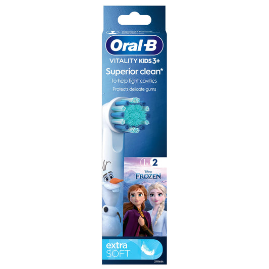 Oral-B Vitality Kids Extra Soft Replacement Brush Head (3+ Years)
