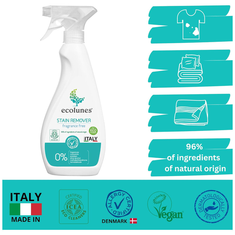 Ecolunes Fragrance Free Stain Remover (500ml)