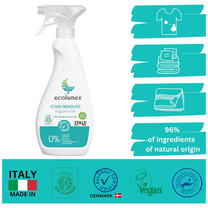 Ecolunes Fragrance Free Stain Remover (500ml)