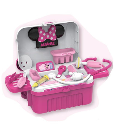 Disney Minnie Mouse Doctor Set Trolleycase 3 In 1