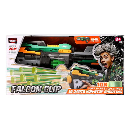 Hip Shot B/O Falcon Clip with 10 Darts