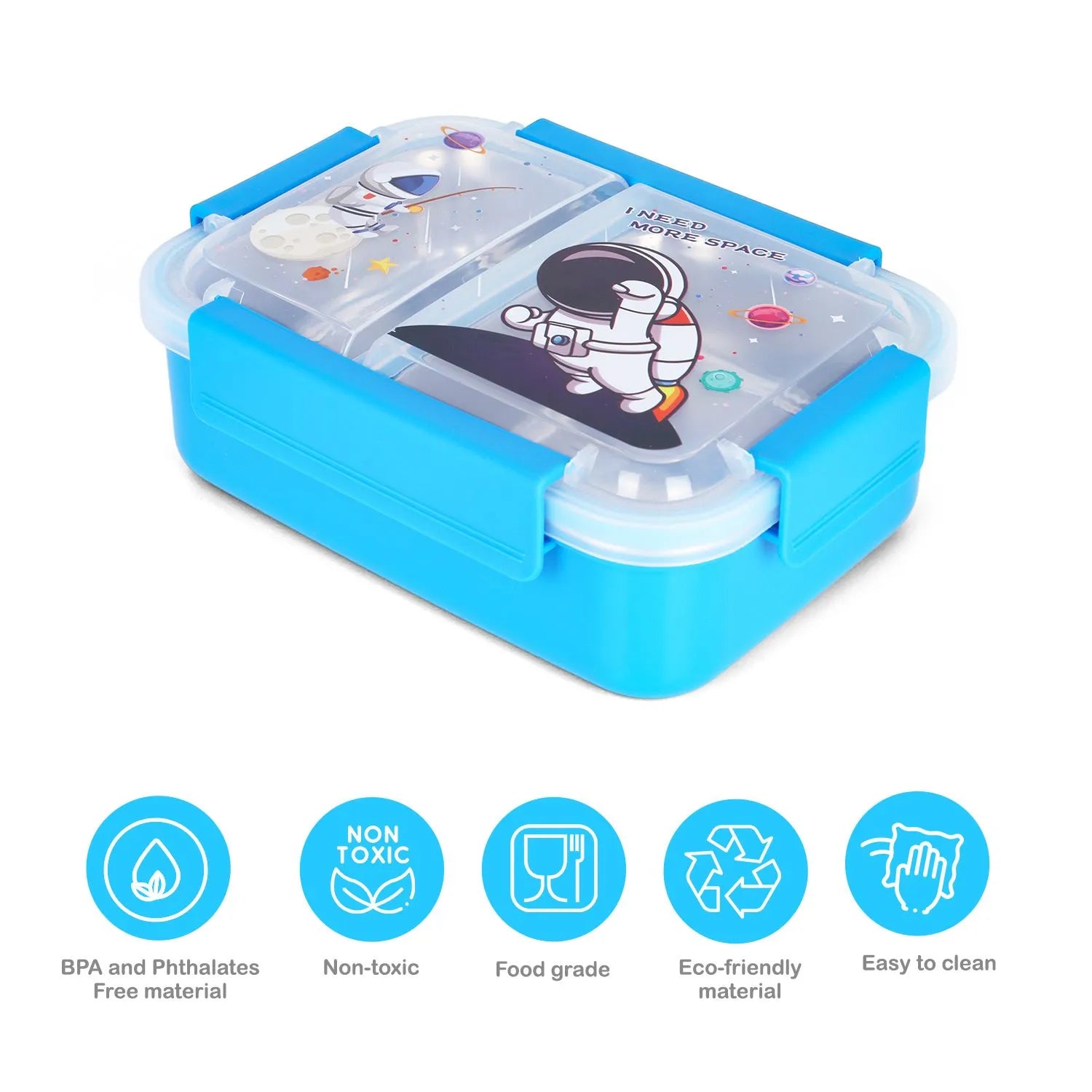 Eazy Kids Dual Compartment Lunch Box