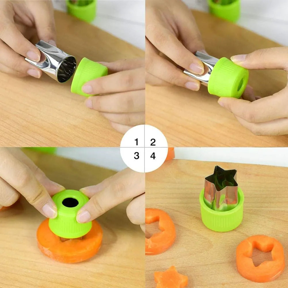 Eazy Kids Sandwich Cutter Stainless Steel Mini Combo