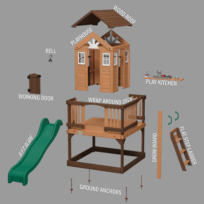 Backyard Discovery Echo Heights Playhouse
