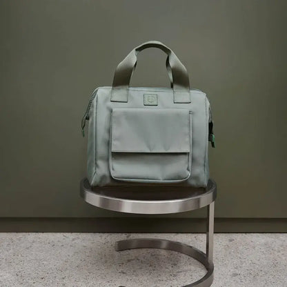 Elodie Wide Frame Multi-Purpose Changing Bag (Hazy Jade)
