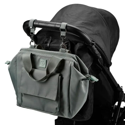 Elodie Wide Frame Multi-Purpose Changing Bag (Hazy Jade)
