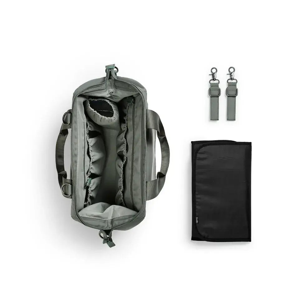 Elodie Wide Frame Multi-Purpose Changing Bag (Hazy Jade)