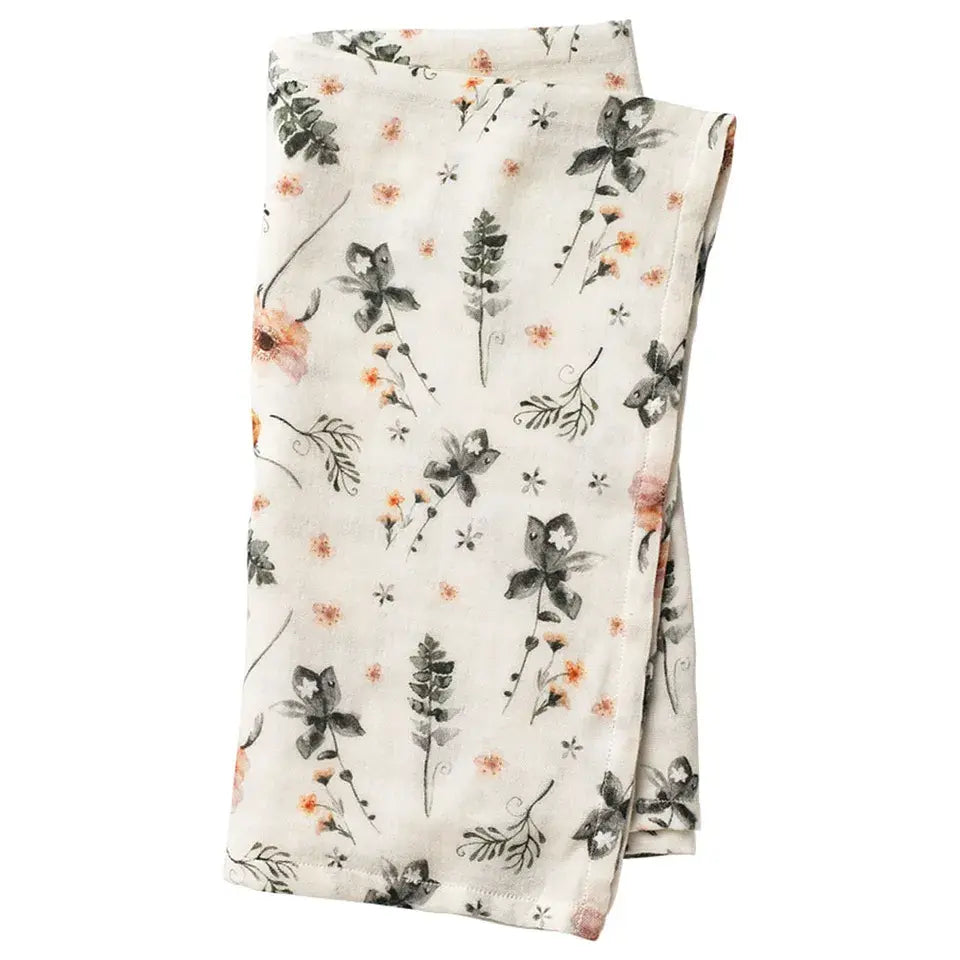 Elodie Details Bamboo Muslin Blanket (Meadow Blossom)