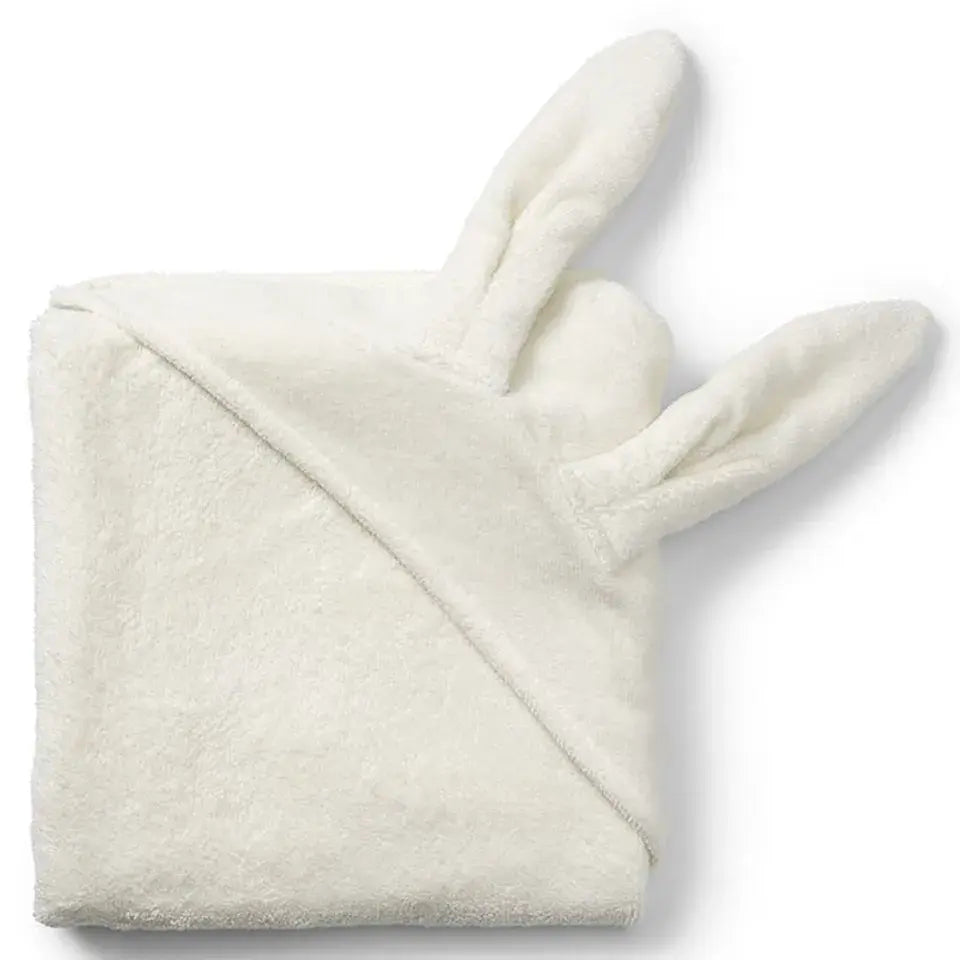 Elodie Details - Bunny Hooded Towel - Vanilla White