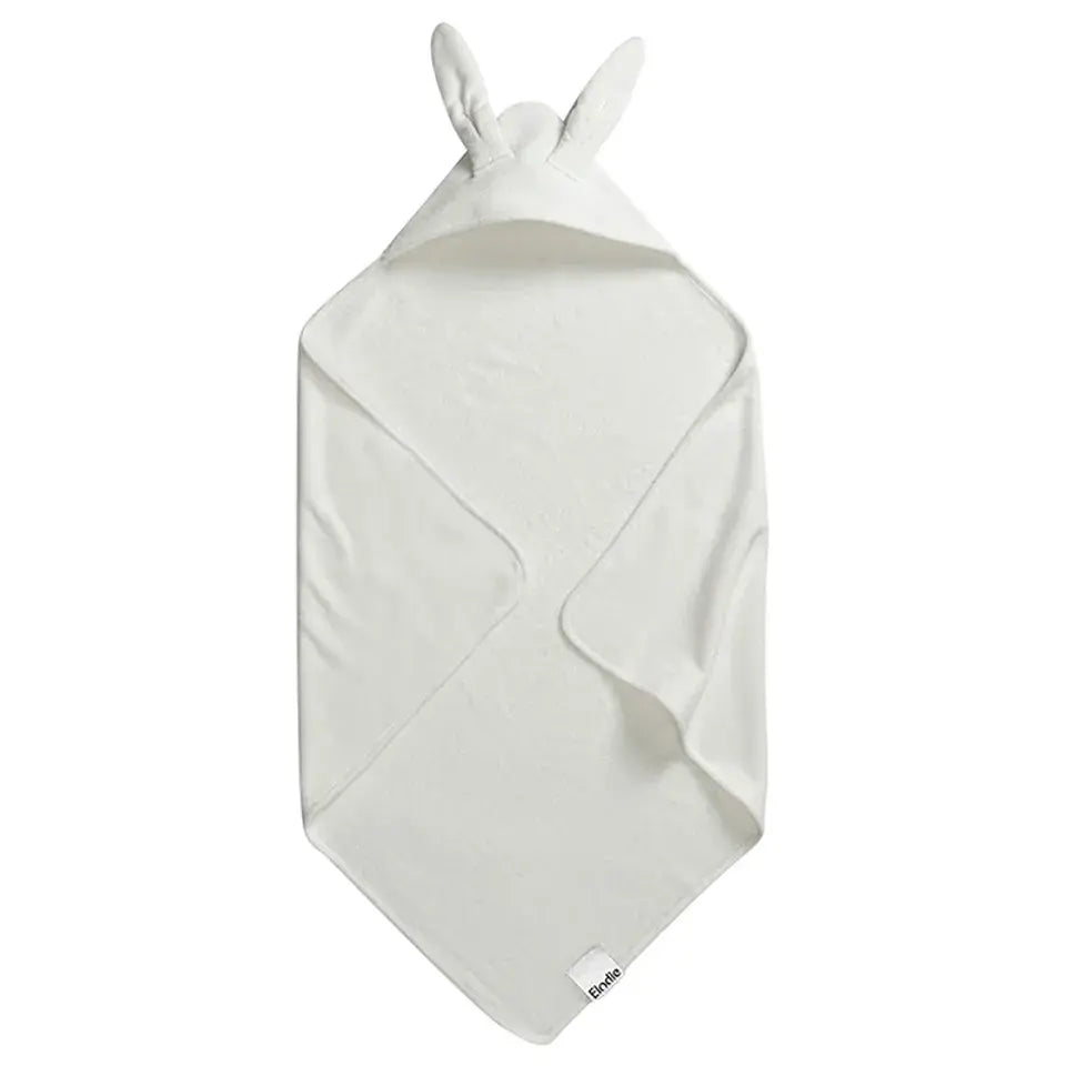Elodie Details - Bunny Hooded Towel - Vanilla White
