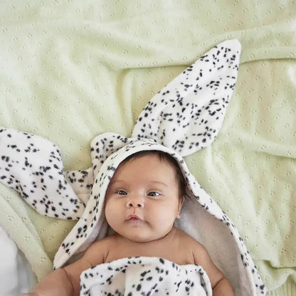 Elodie Details - Baby Hooded Towel - Dalmatian Dots
