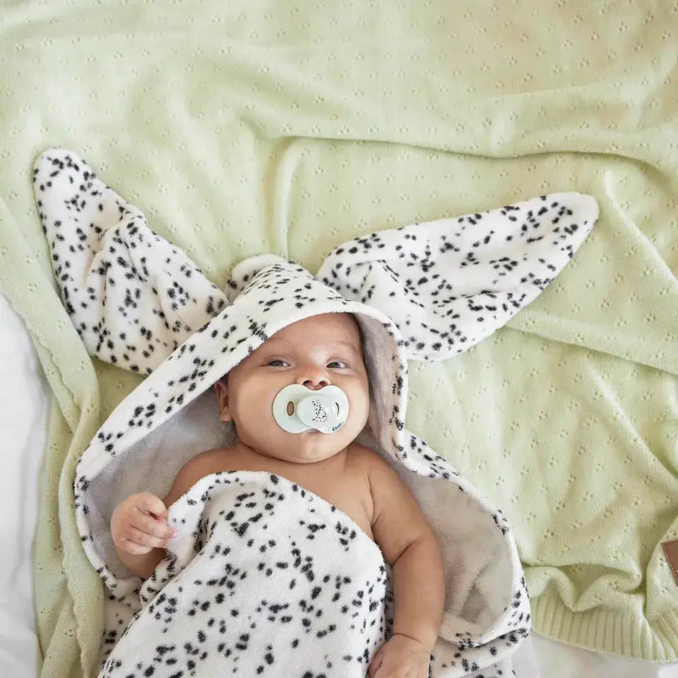 Elodie Details - Baby Hooded Towel - Dalmatian Dots