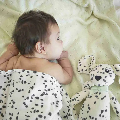 Elodie Details Bamboo Muslin Blanket (Dalmatian Dots)
