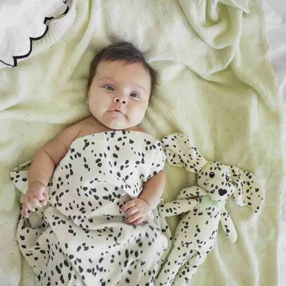 Elodie Details Bamboo Muslin Blanket (Dalmatian Dots)