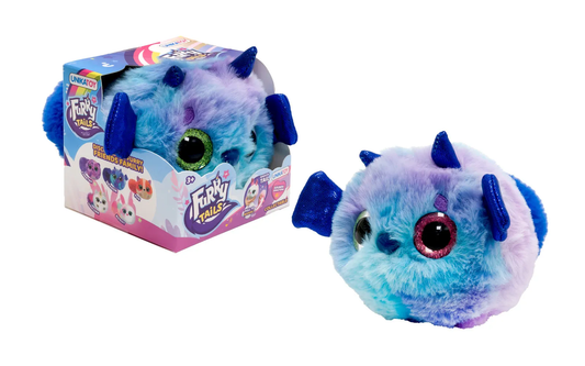 Eolo Furry Tail Surprise Dragon Blue