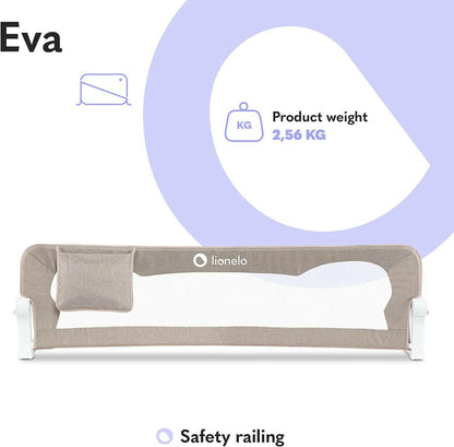 Lionelo Eva Bed Rail - Beige.