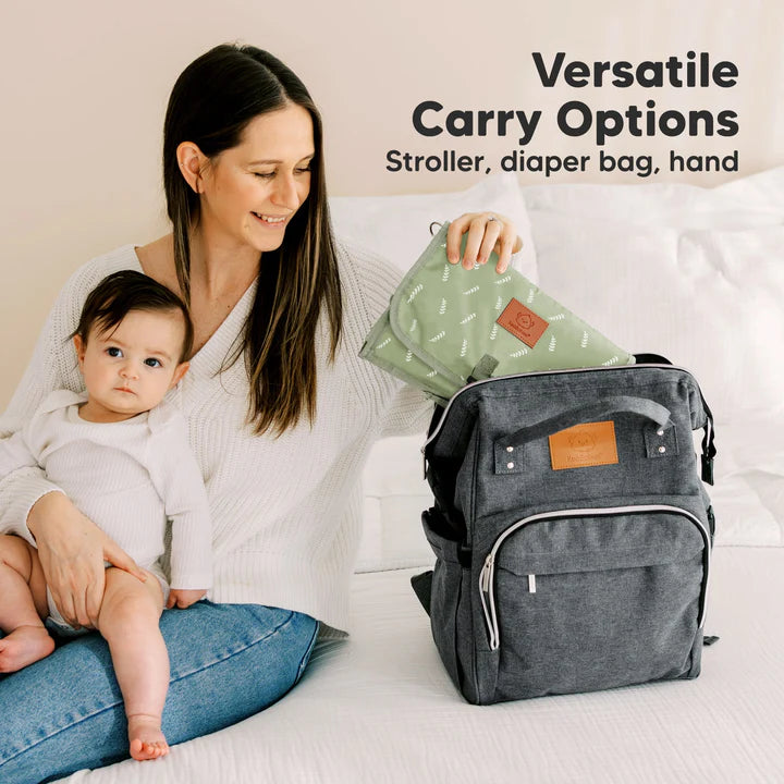 KeaBabies Ezee Diaper Changing Pad, Acacia