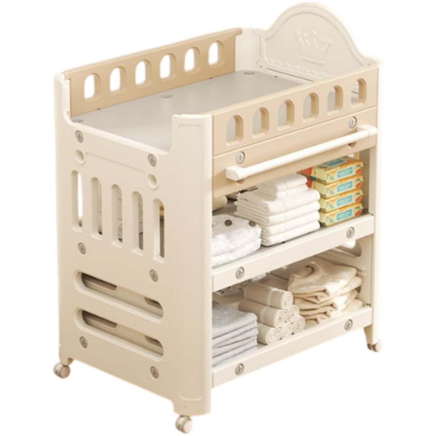 Little Angel Baby Diaper Table + 4 Drawers