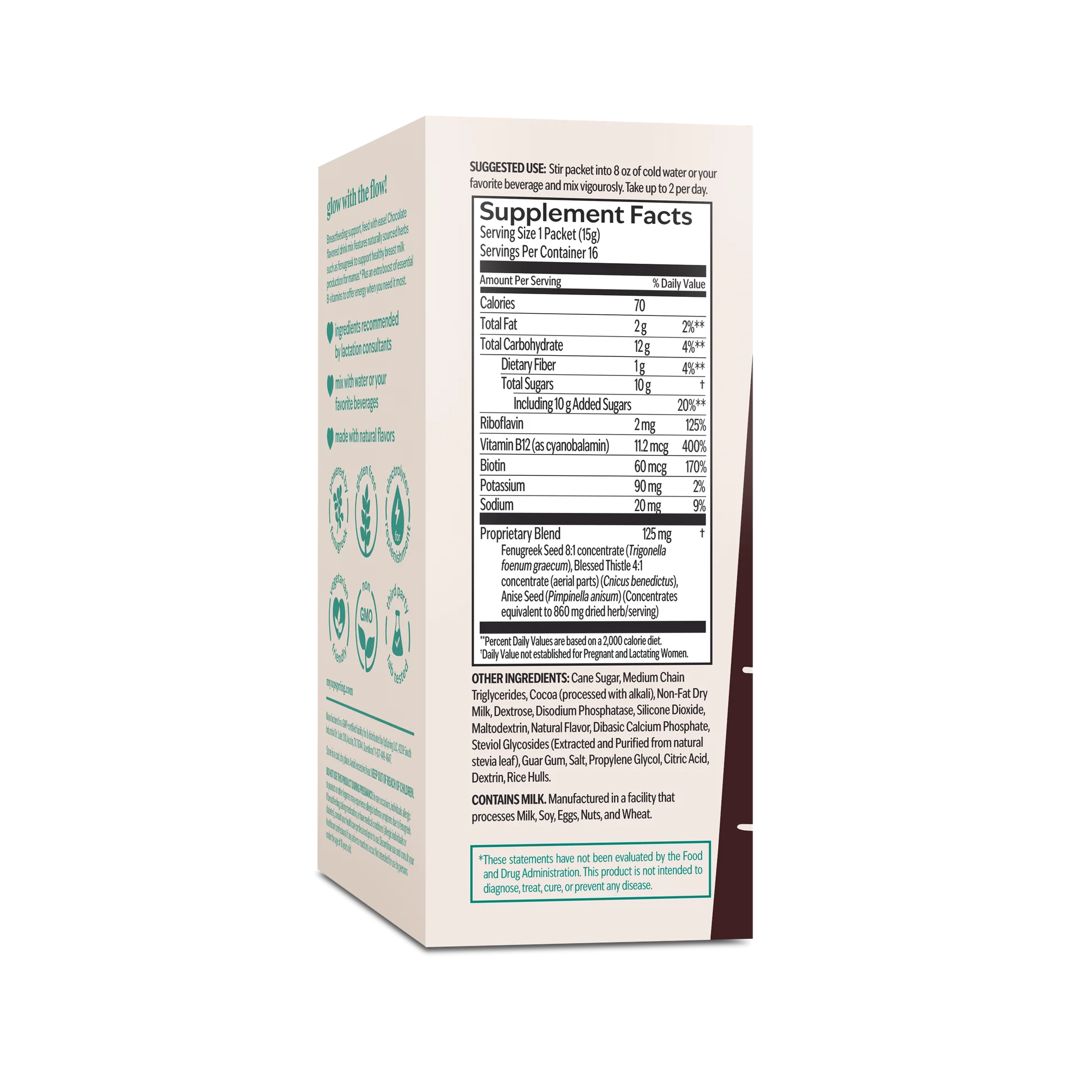 نكهة الشوكولاتة، 16 مشروب ميكس