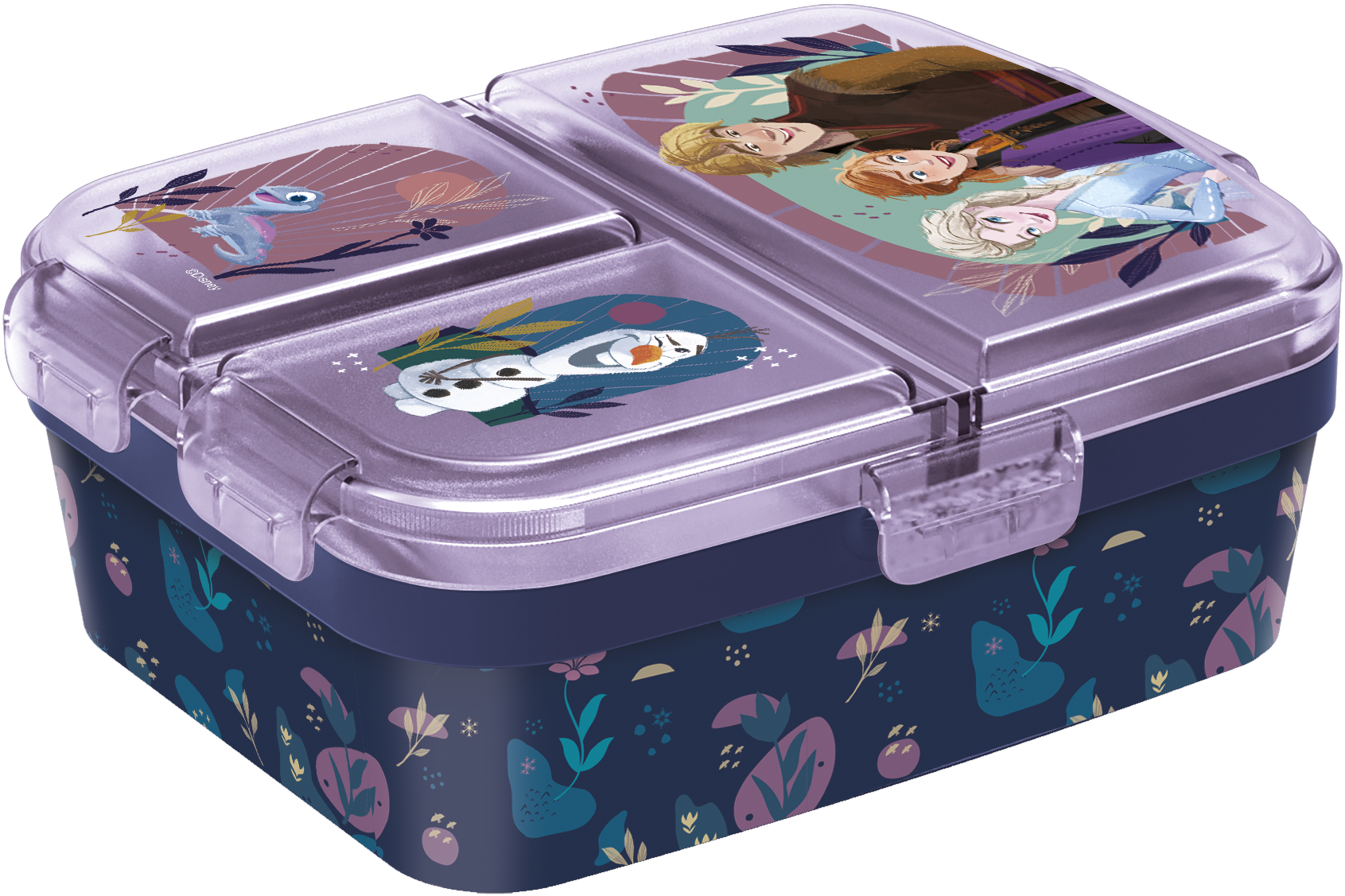 Stor Sandwich Box Bambine Disney 3 Compart