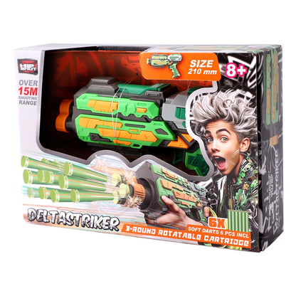 Hip Shot Deltastriker Blaster with 6 Darts