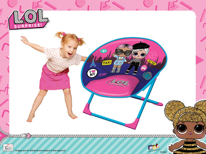 L.O.L. Surprise! - Foldable Moon Chair - Pink & Blue