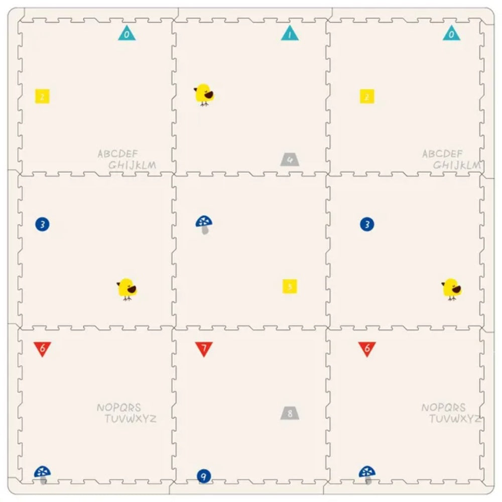 Little Angel Baby Reversible Puzzle Playmat ( 174 CM X 174 CM X 2 CM )