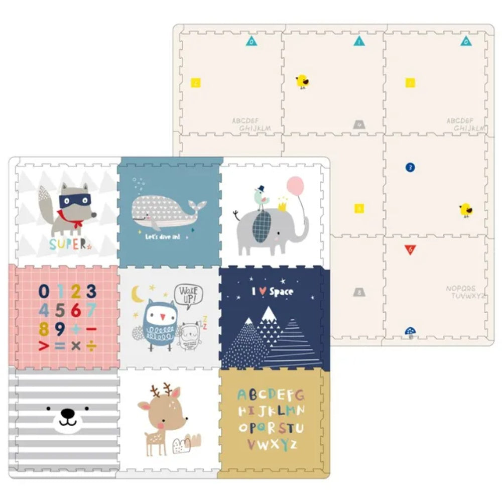 Little Angel Baby Reversible Puzzle Playmat ( 174 CM X 174 CM X 2 CM )