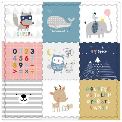 Little Angel Baby Reversible Puzzle Playmat ( 174 CM X 174 CM X 2 CM )