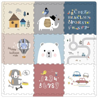 Little Angel Baby Reversible Puzzle Playmat ( 174 CM X 174 CM X 2 CM )