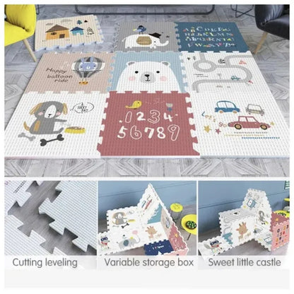 Little Angel Baby Reversible Puzzle Playmat ( 174 CM X 174 CM X 2 CM )