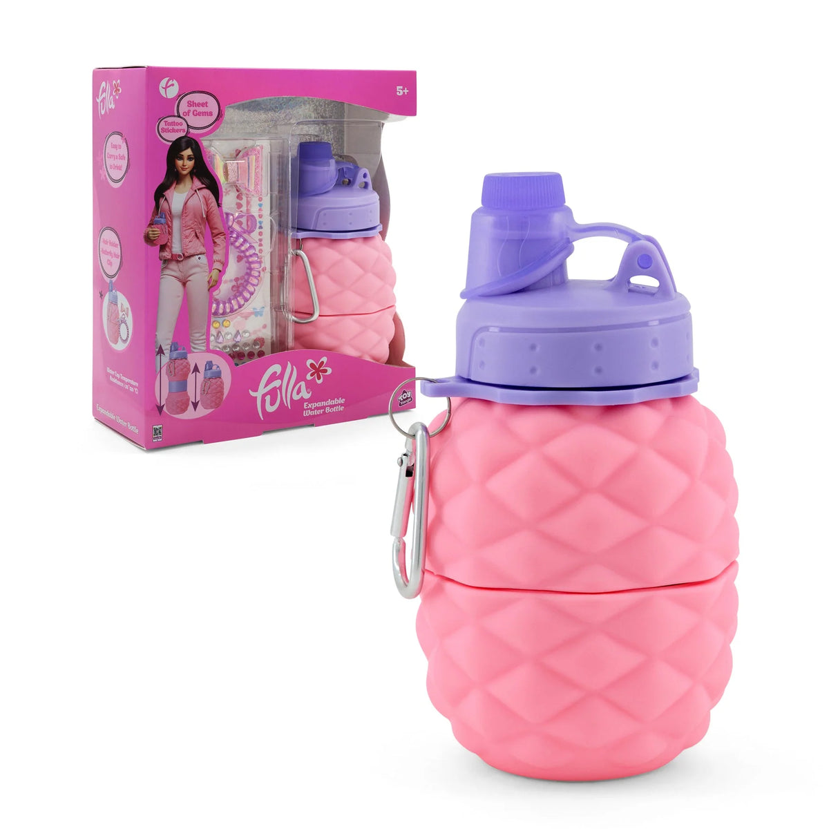 Fulla Expandable Water Bottle Set with Accessories