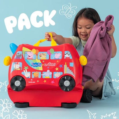Trunki Ride On Kids Suitcase (Tipu Tiger Orange)